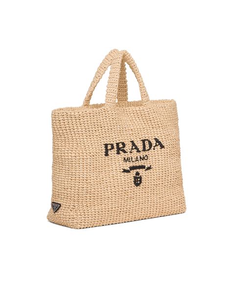 prada giardiniera raffia tote bag|prada beach bag raffia.